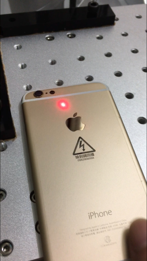 iPhone雷射刻字客制化